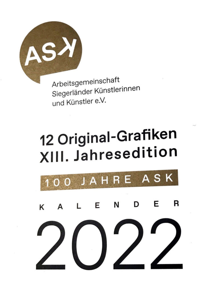 Deckblatt des Jubiläumskalenders 2022